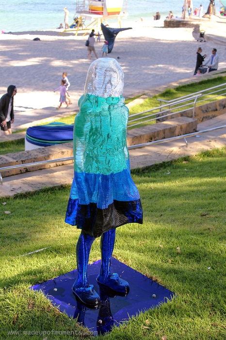 Sculpture by the Sea Cottesloe Alessandra Rossi Untitled Coral (aqua)